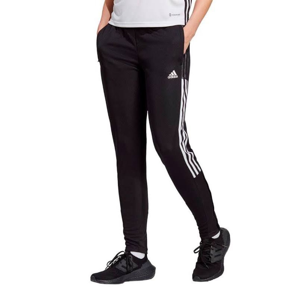 Adidas Aeroready Sweatpants, Black and White, Size Small